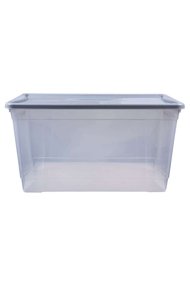 Storage Box, Array, Plastic, 100l, Transparent - 1