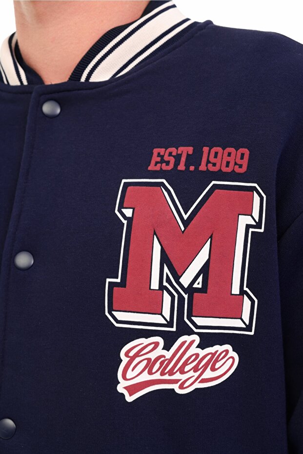 ML BARRY 18CTY103 5PR Lacivert Erkek Eşofman Üstü - 4