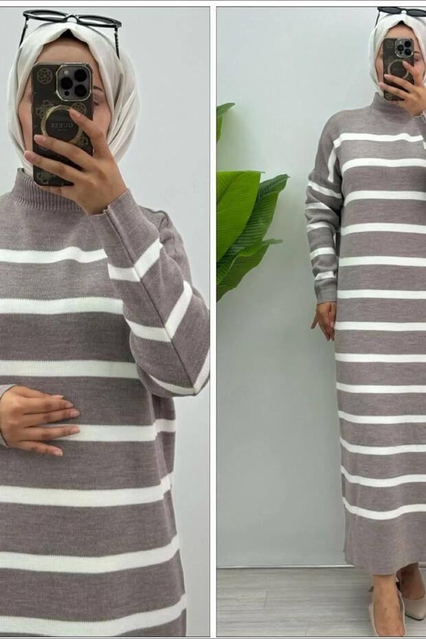 SUZAN TRİKO ELBİSE - 1