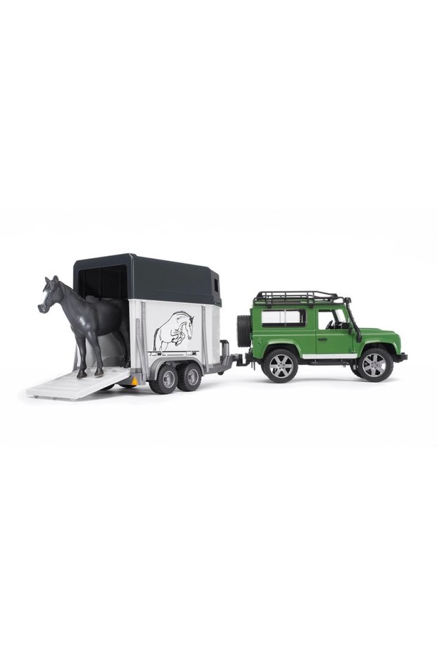 Land Rover Off-Road Vehicle and Horse Transport Vehicle Br02592