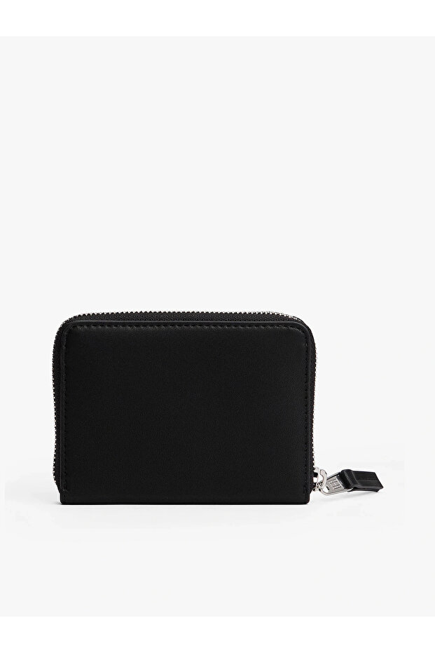 TJW Cool közepes méretű cipzáras női fekete pénztárca AW0AW18031BDS - 2