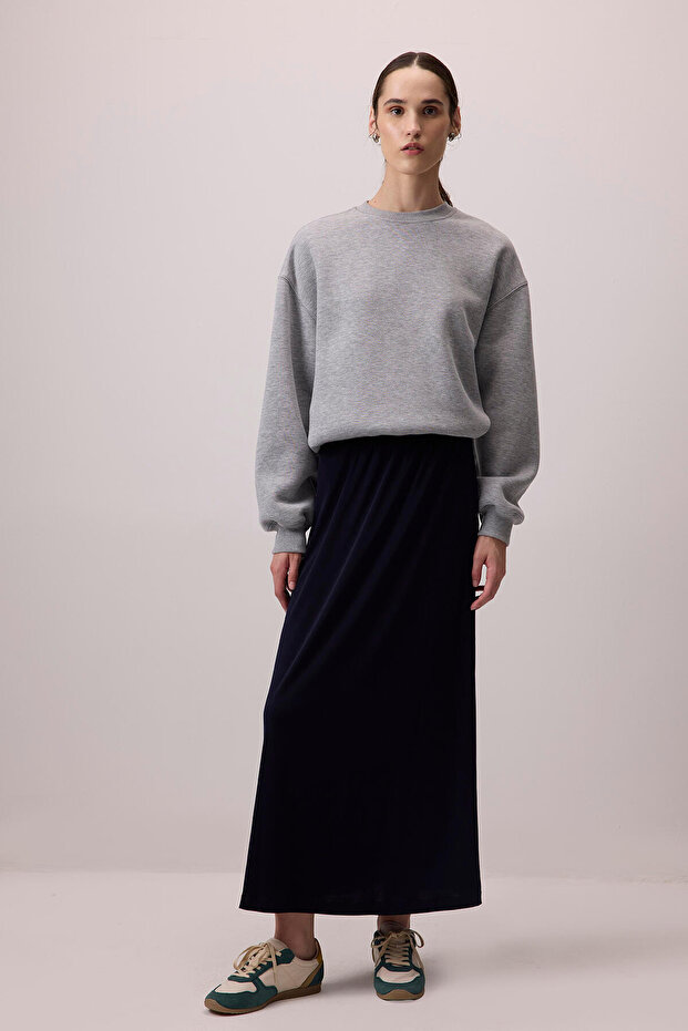 BELİ LASTİKLİ BASIC ETEK - 2