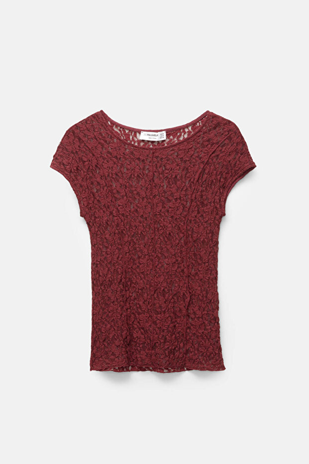 الجزء العلوي من الدانتيل مع طبقات - 4