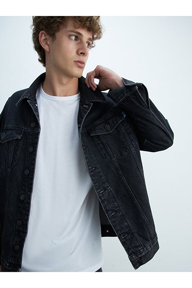 Andreas Oversıze Jean Ceket - 4