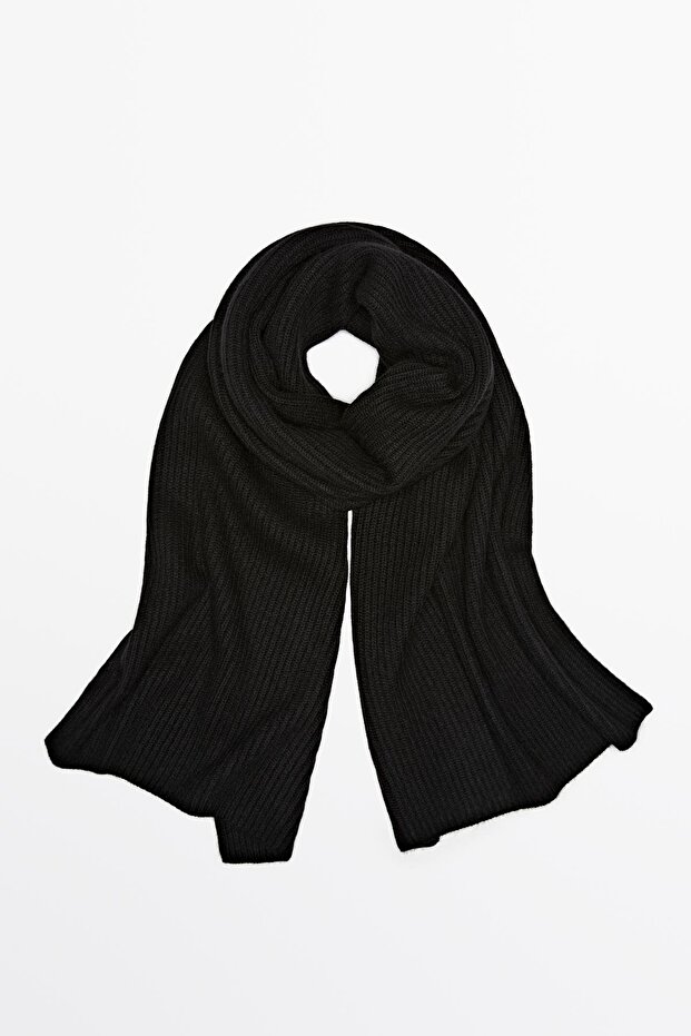 Fitilli %100 kaşmir atkı - 3