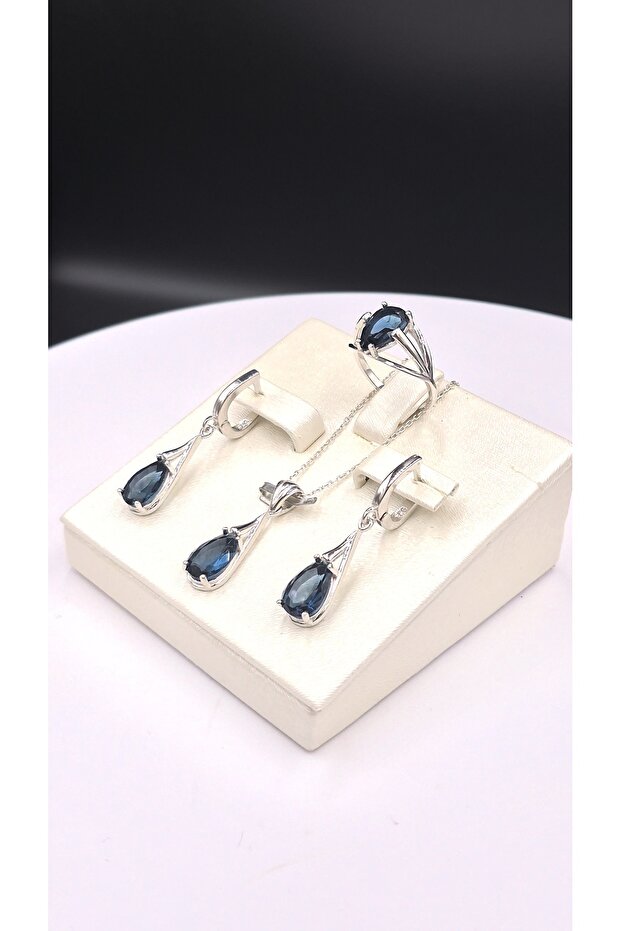 925 Ayar Kadın Gümüş Set - 3