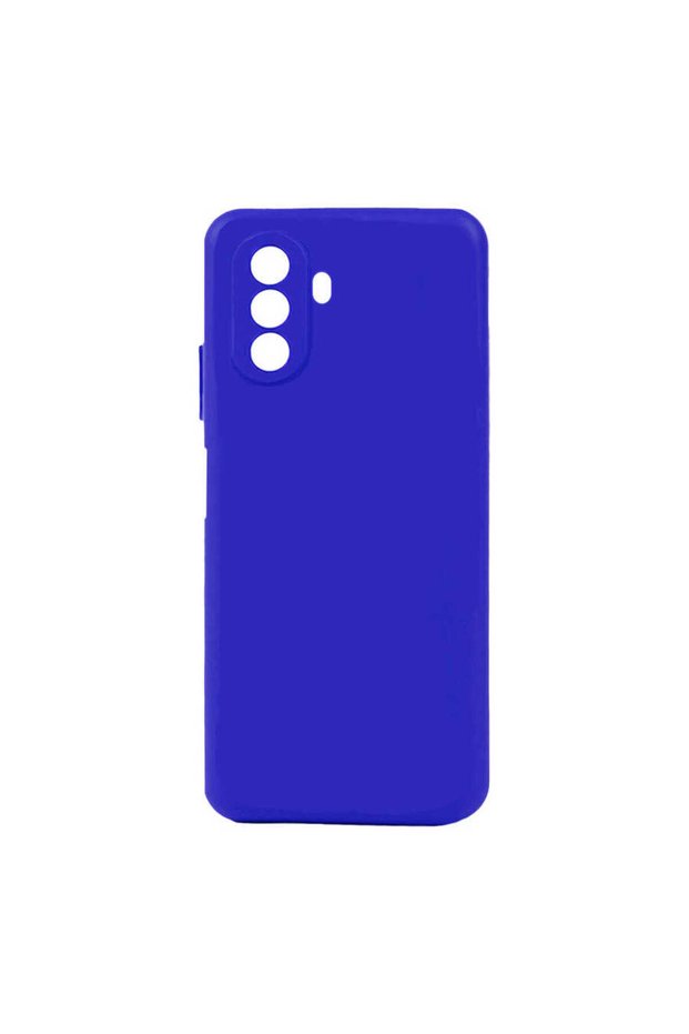 Huawei Nova Y70 Case Omsy Bias Cut Silicone - Blue