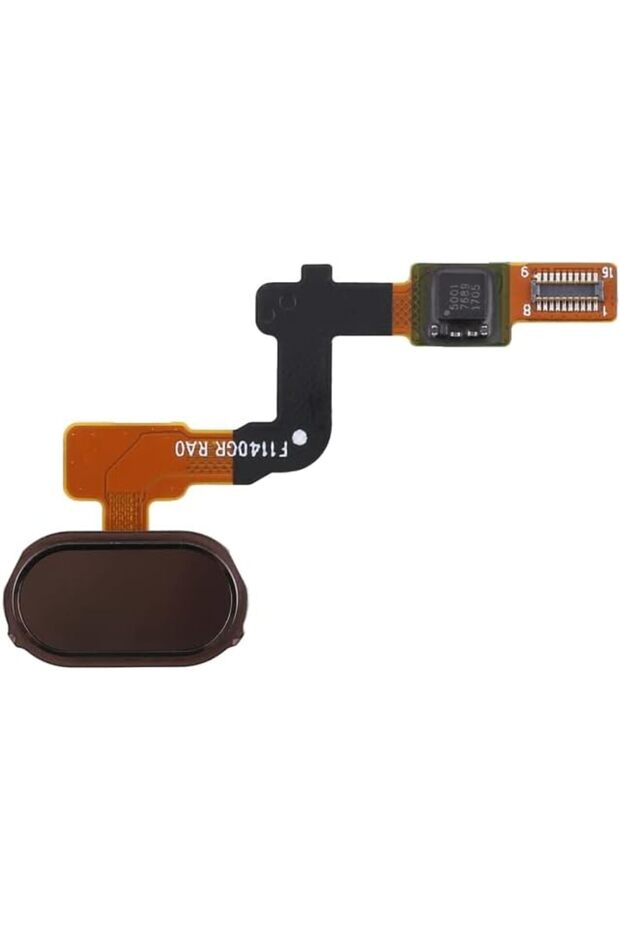 كابل مرن لمستشعر بصمة الإصبع لهاتف OPPO A57 - ذهبي - 2