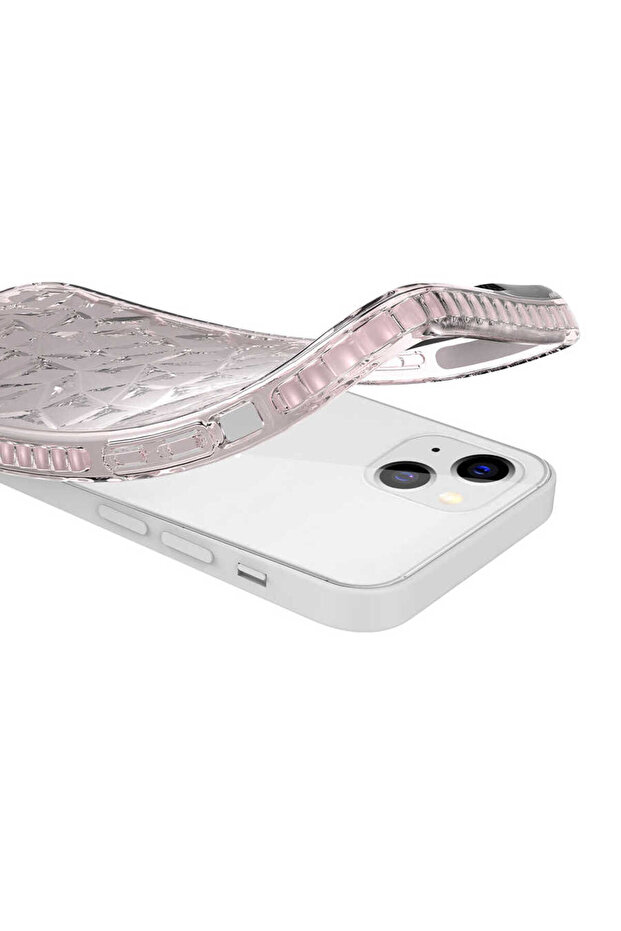 حافظة OMSY Buzz المتوافقة مع هاتف iPhone 13 - وردي - 3