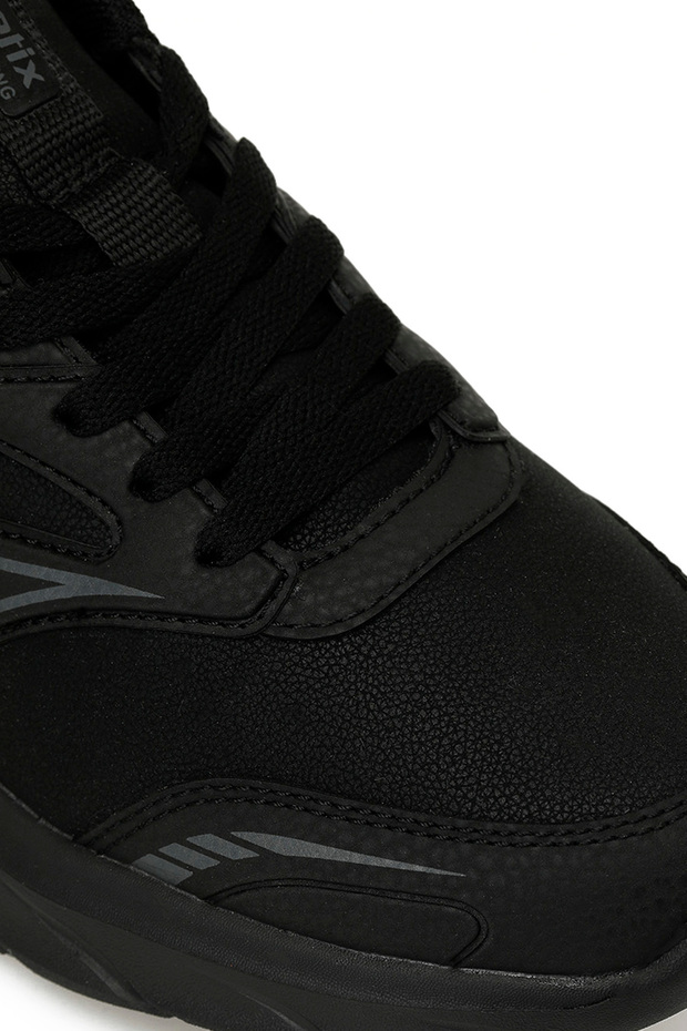QUICK RUN PU 5PR Siyah Unisex Koşu Ayakkabısı - 7