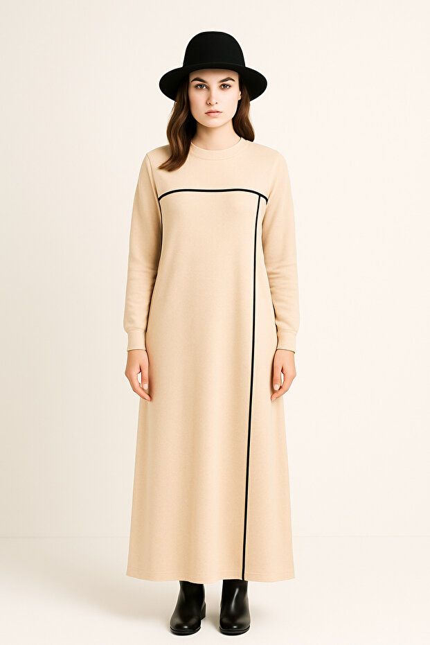 Ribbed Knitwear Dress