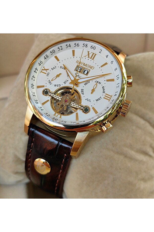 Star Series Automatic Movement Battery-Free Men's Wristwatch