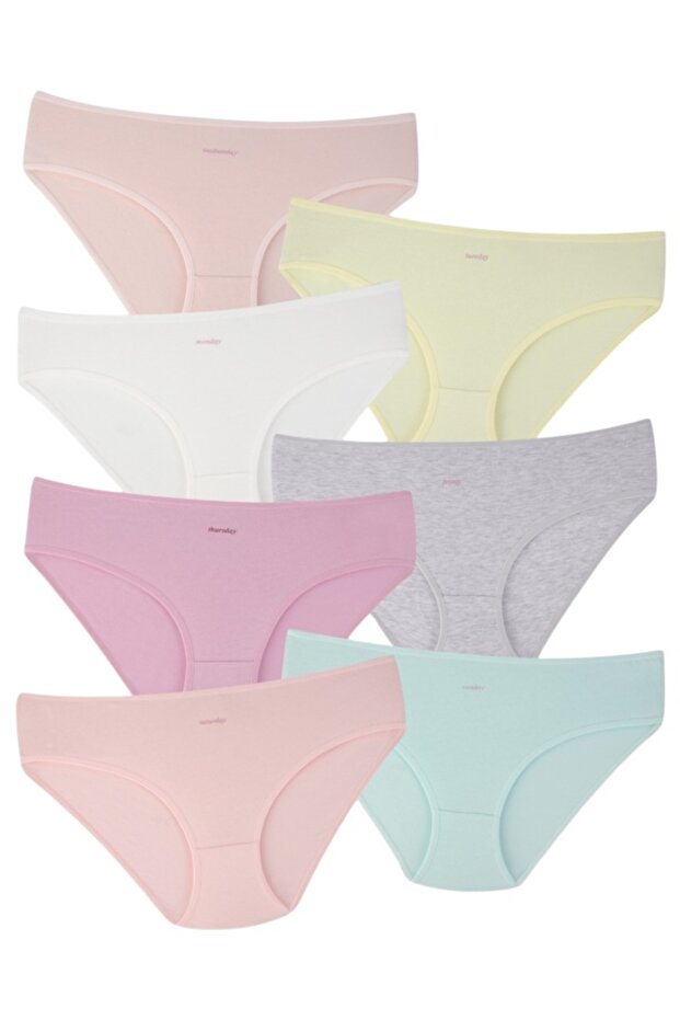 Chiloti basic dama, Emma Comfort, set 7 perechi - 4