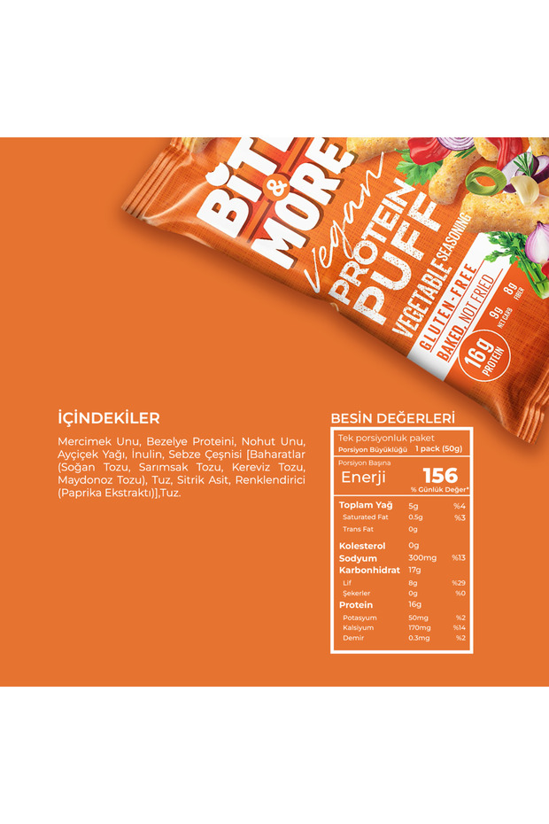 Protein Puff - 6'lı Puff - 5