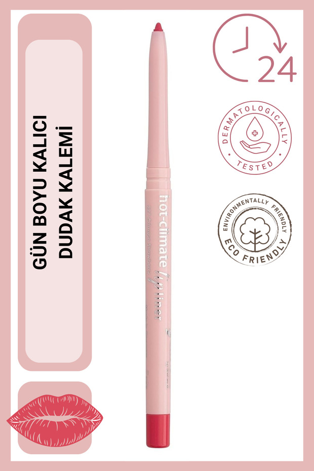 Oryx Lip Pencil Hot-Climate No: 227 Strawberry Red