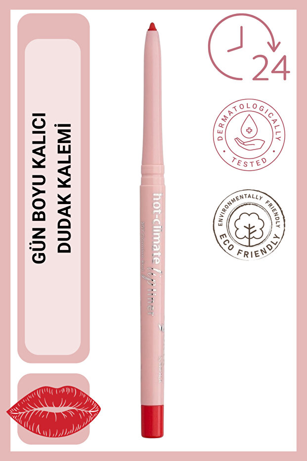 Oryx Lip Pencil Hot-Climate No: 207 Ruby Red