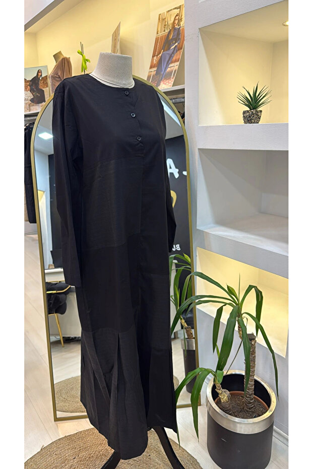 peç elbise siyah 7157 - 6