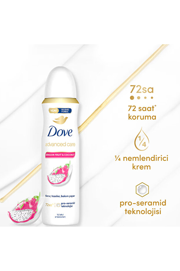 Kadın Sprey Deodorant Dragon&Coconut 150 ml 3 Adet + Snob Erkek 150ml Deodorant 1 Adet - 2