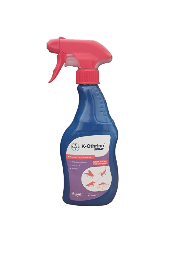 K-Othrine 500 ml. Kullanıma Hazır Sprey Haşere Bit, Pire, Hamamböceği, Karınca İlacı - 1