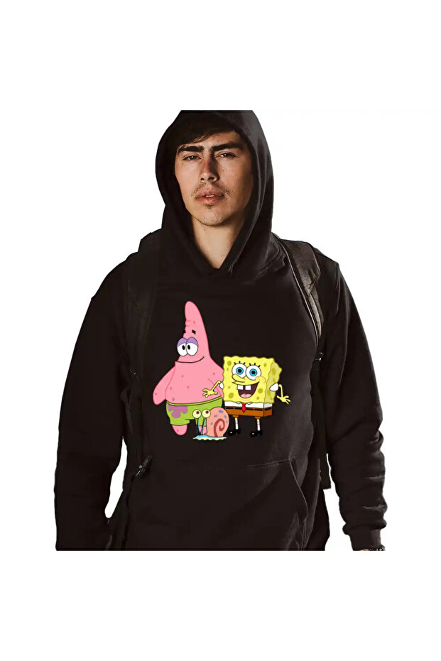 Hanorac Barbati Sponge Bob Patrick Gary Spongebob - 1
