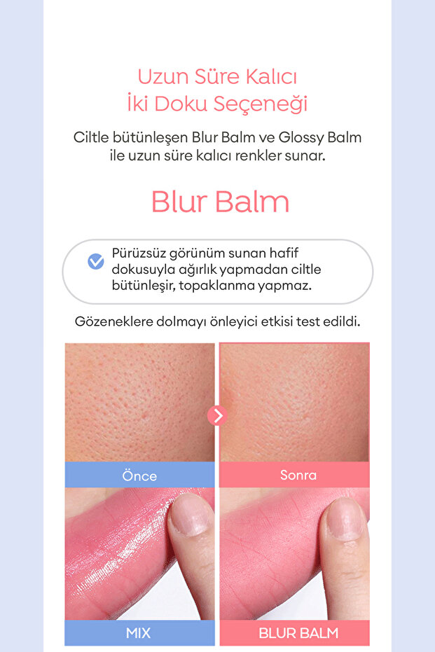 Kalıcı Dudak & Yanak Balmı A'PIEU Juicy-Pang Mood Blending Lip&Cheek Balm (05 Ruby Grape Balm) - 5