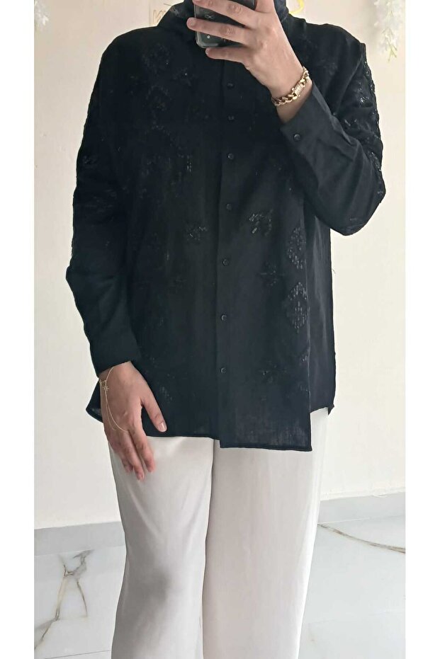 Owersize gömle - 1