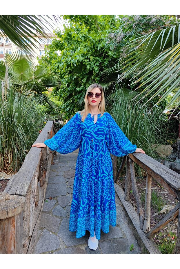 Rochie albastră - 2