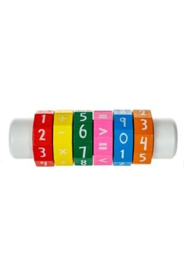 Calculator educațional din lemn 13,5