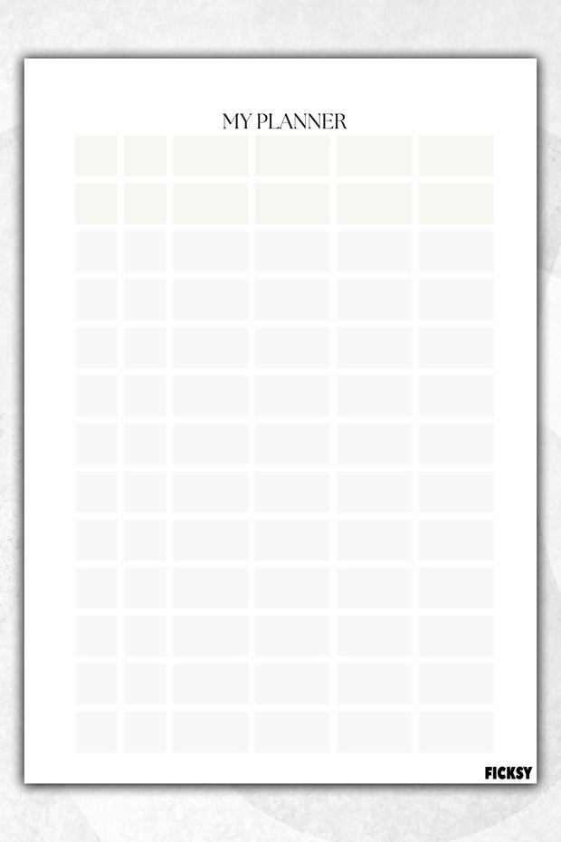 Timeless Multi-Purpose Daily Weekly Monthly Planner - A4 Size To Do - 30 Sheets - Planner