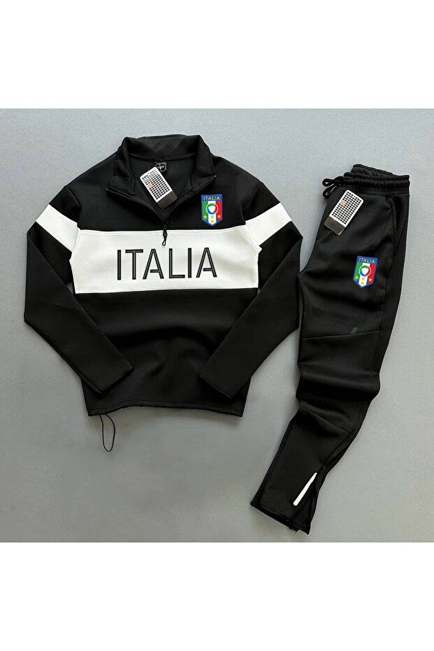 Men's Italia Scuba Sports Jacket and Pants 2-Piece Set Winter