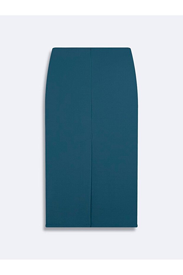 Fusta de culoare cafea - 1