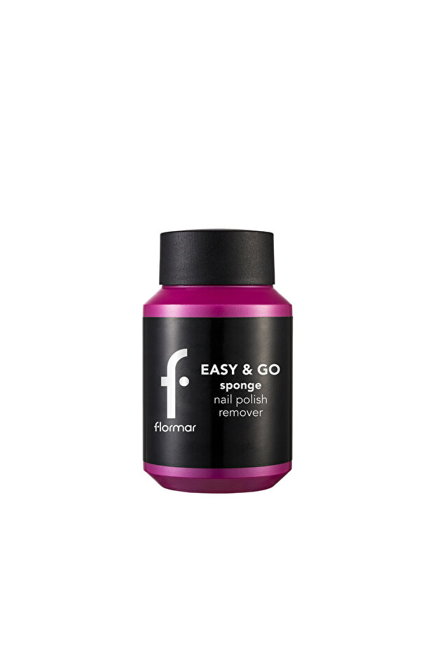 Easy & Go Sponge Nail Polish Remover, 64 ml
