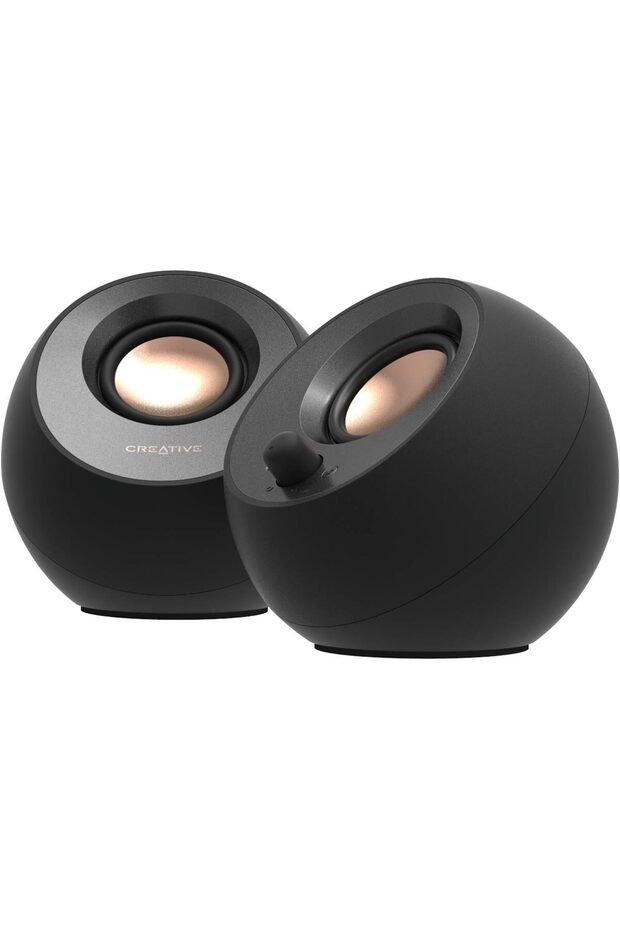 Pebble V3 Minimalistic 2.0 USB-C Desktop Speakers with USB Audio, Clear Dialog Enhancement, - 5