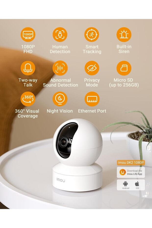 كاميرا مراقبة منزلية بدقة 1080 بكسل (DK2 2MP) - 2