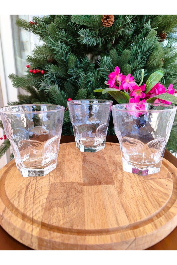Floresa 4'lü Su Bardağı Seti - 375 ml - 8