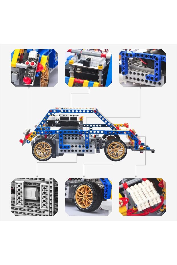 Model-T Robot Araba Seti | Building Arduino STEM Eğitim Kiti | Uygulamalı Programlama - 5