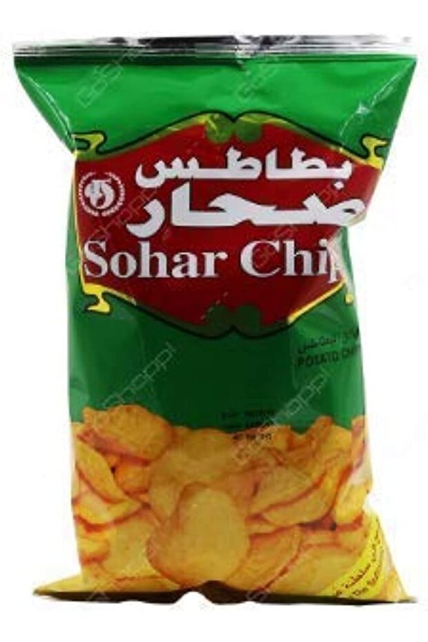 Sohar Crunchy Salted Flat-Cut Potato Chips Snack Pack Bag (100g)
