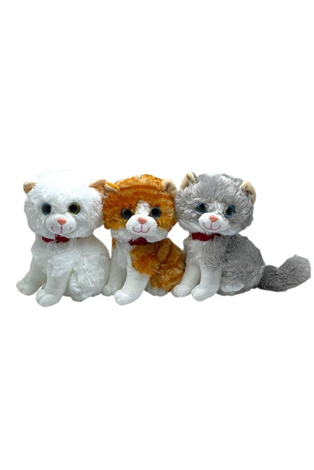20 cm Toy Plush Cat with Meowing Sound