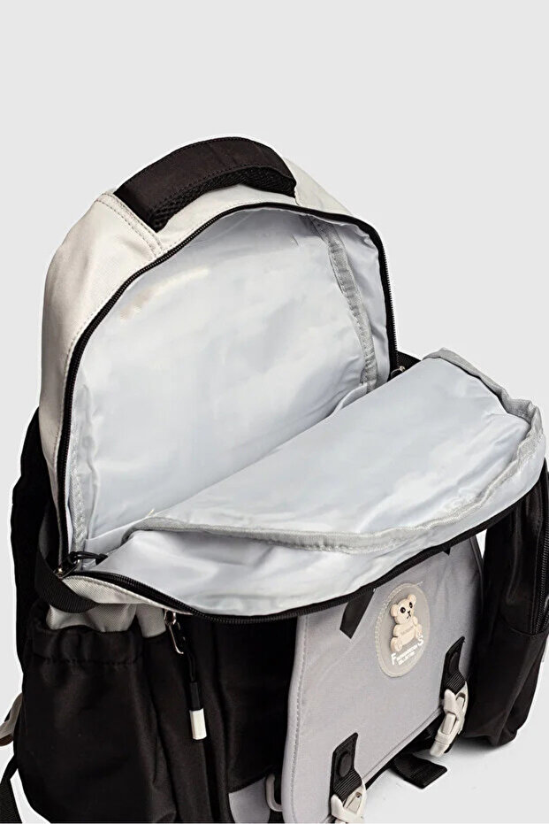 حقيبة ظهر مدرسية متعددة الأقسام ومفيدة - 4