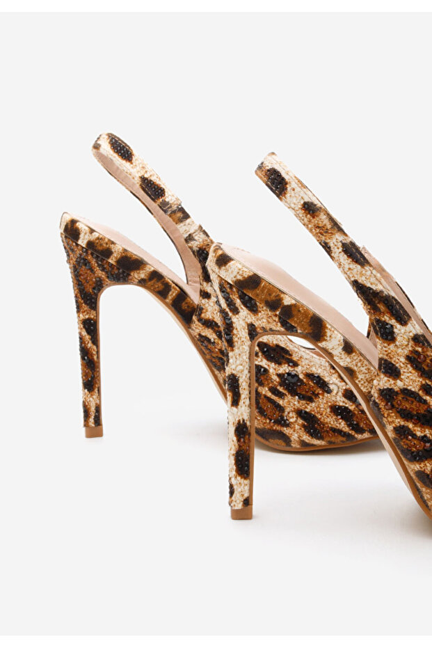 Leopardí sandály do špičky Rhaisa - 6