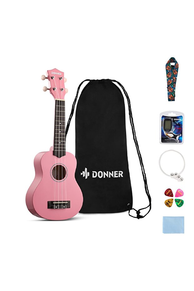 DUS-10k Soprano Ukulele Başlangıç Seti - 1