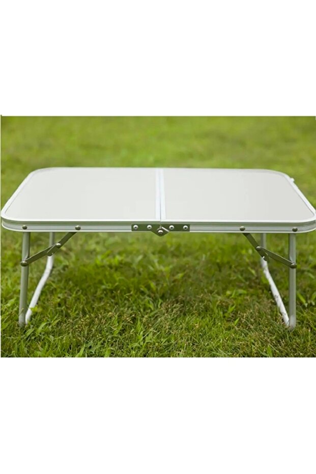 Folding camping table, Cream - 1