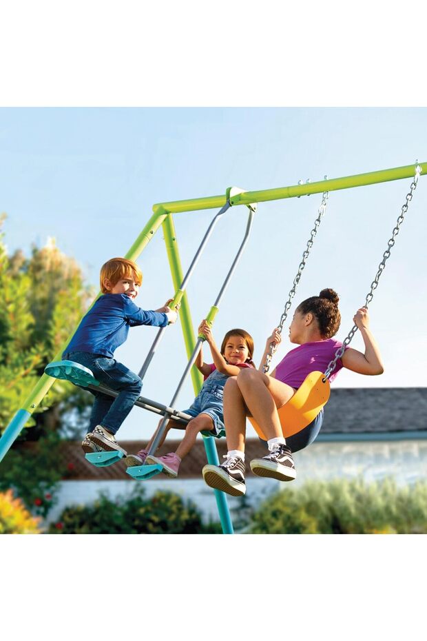 مجموعة التأرجح والانزلاق المكونة من قطعتين - 2