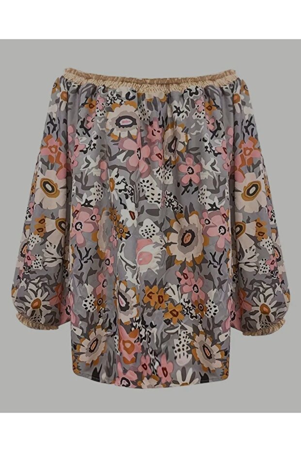 Блуза с цветя - 2