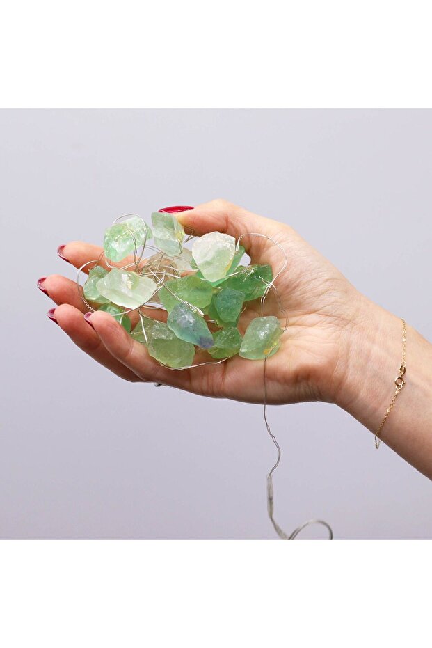 Gemstone LED String Light - Crystal Jade - 2