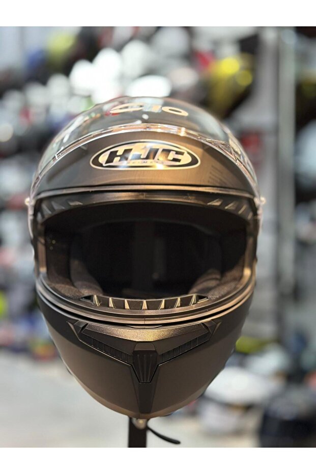 C10 KASK MAT SİYAH - 4