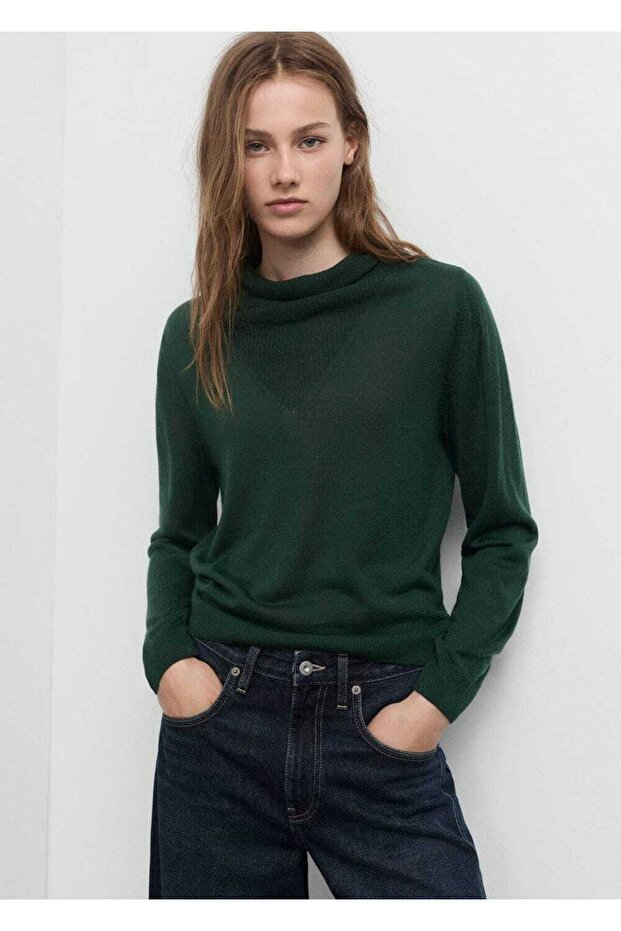 Drape yaka triko kazak - 1