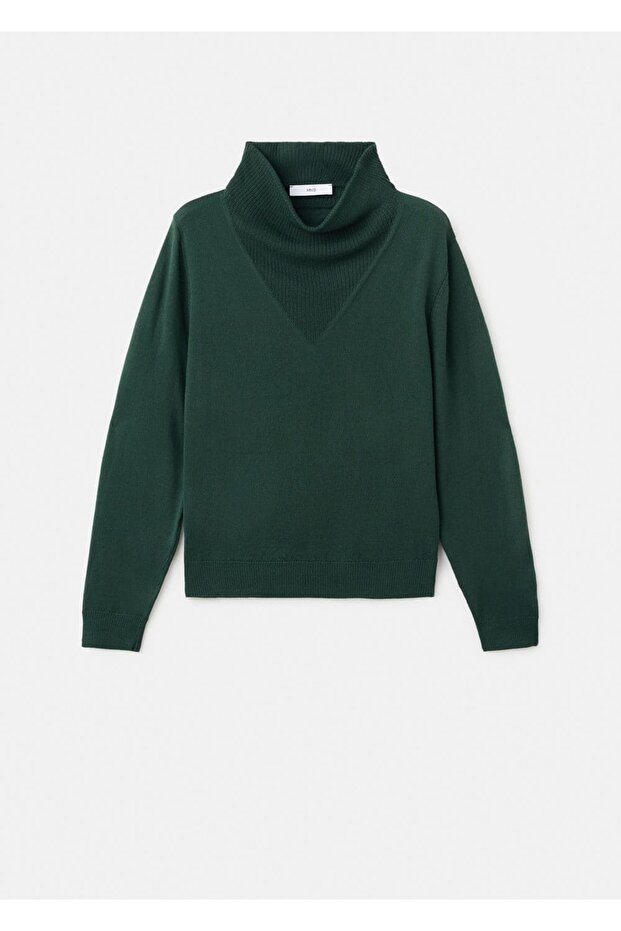 Drape yaka triko kazak - 3