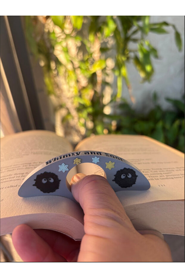 Soot Sprite Bookmark |   3D Printed Bookmarks with Cute Characters – Whimsy and Soot - 4