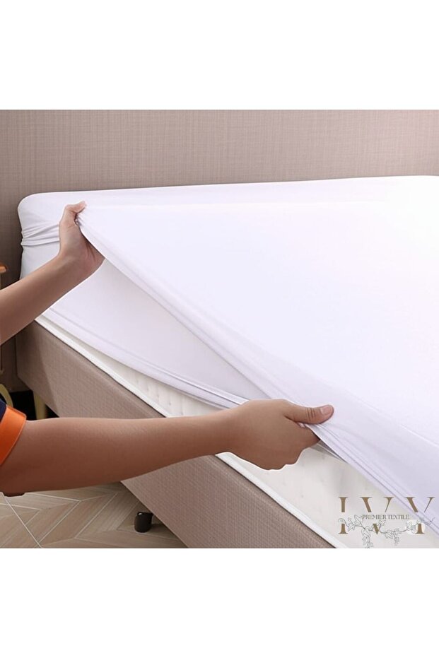 Ivy Mattress Protector 80X190 Full Edge Fitted Liquid-Proof Mattress Protector - Covers Entire Mattress